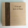 Dessous de plat D'Lieb geht durich de Mààwe