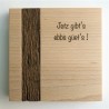 Dessous de plat Jetz gibt's ebbs güet's